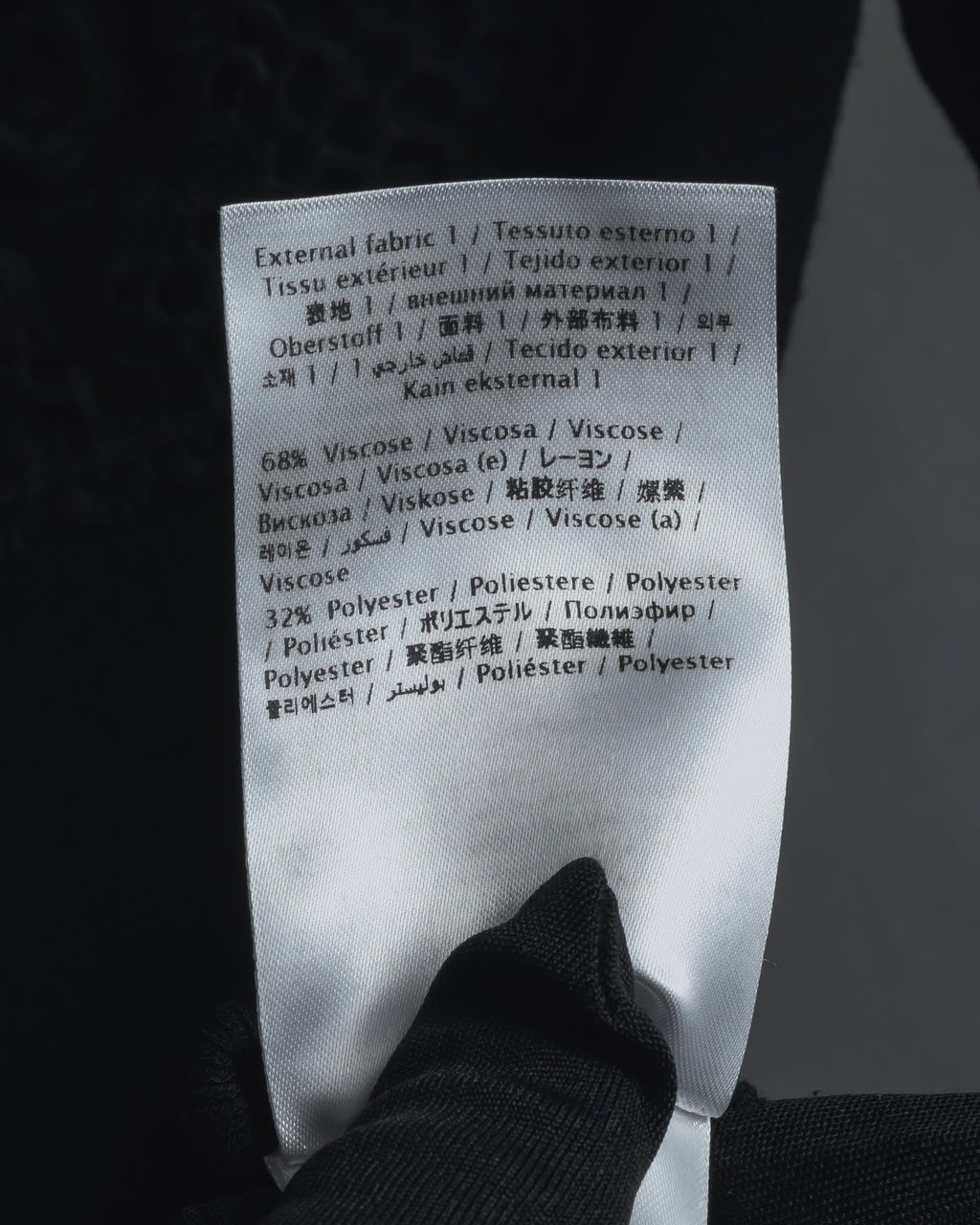 "RED VALENTINO" Lace bib knit tunic dress