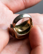 “Dior” Star-shaped pearl gold ring