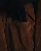 –SPECIAL– "Salvatore Ferragamo" 00’s reversible shearling sheep skin jacket