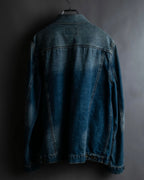 "NUMBER (N)INE" Vintage washed denim jacket