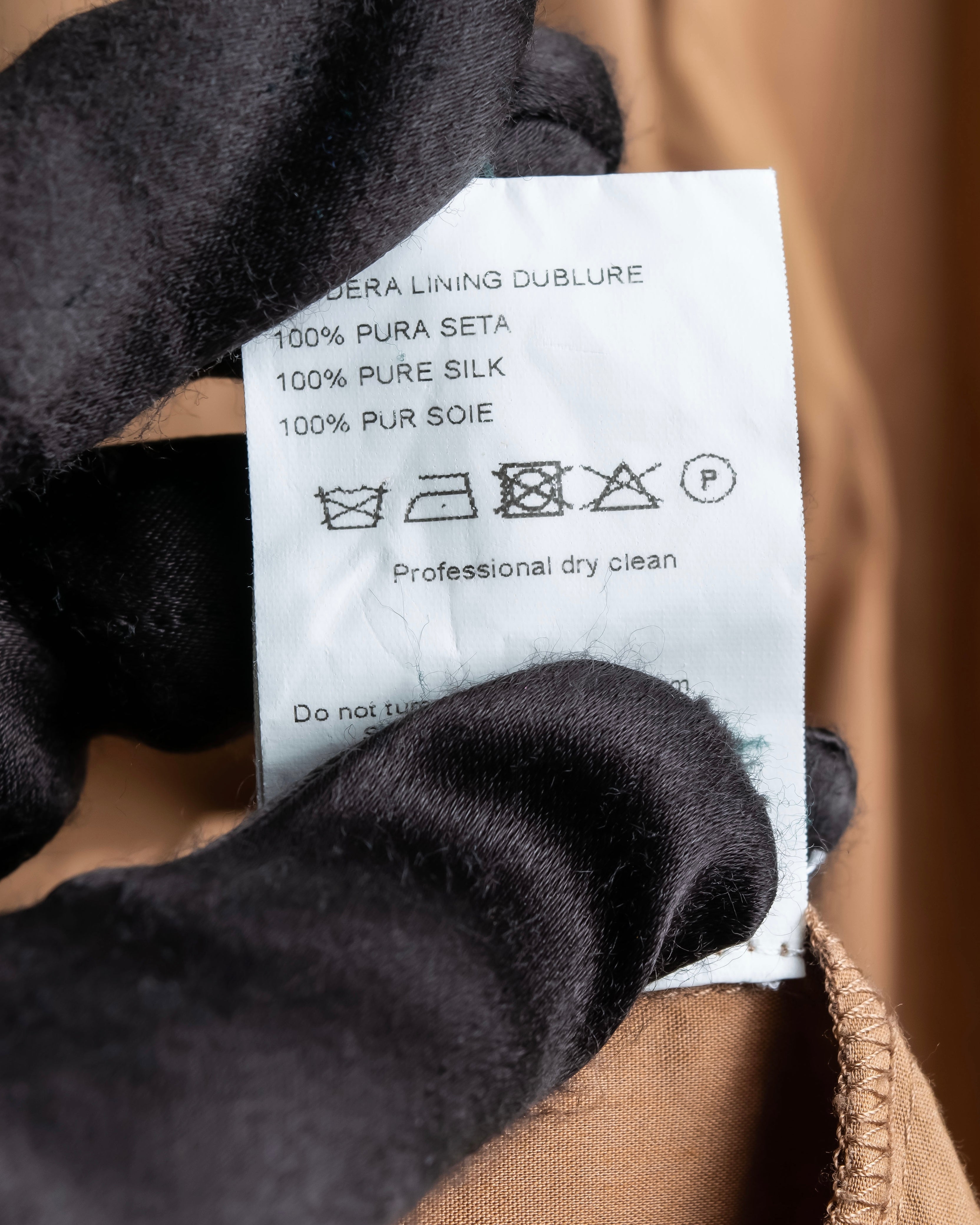 "N21 NUMEROVENTUNO" Switching design concealed shirt