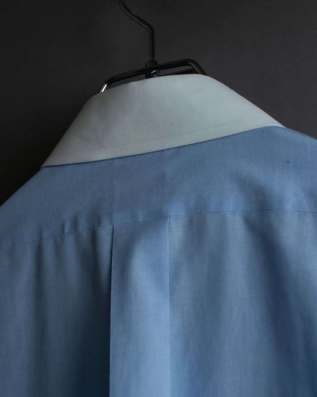 "BROOKS BROTHERS" Large cuffs design cleric oversized shirt