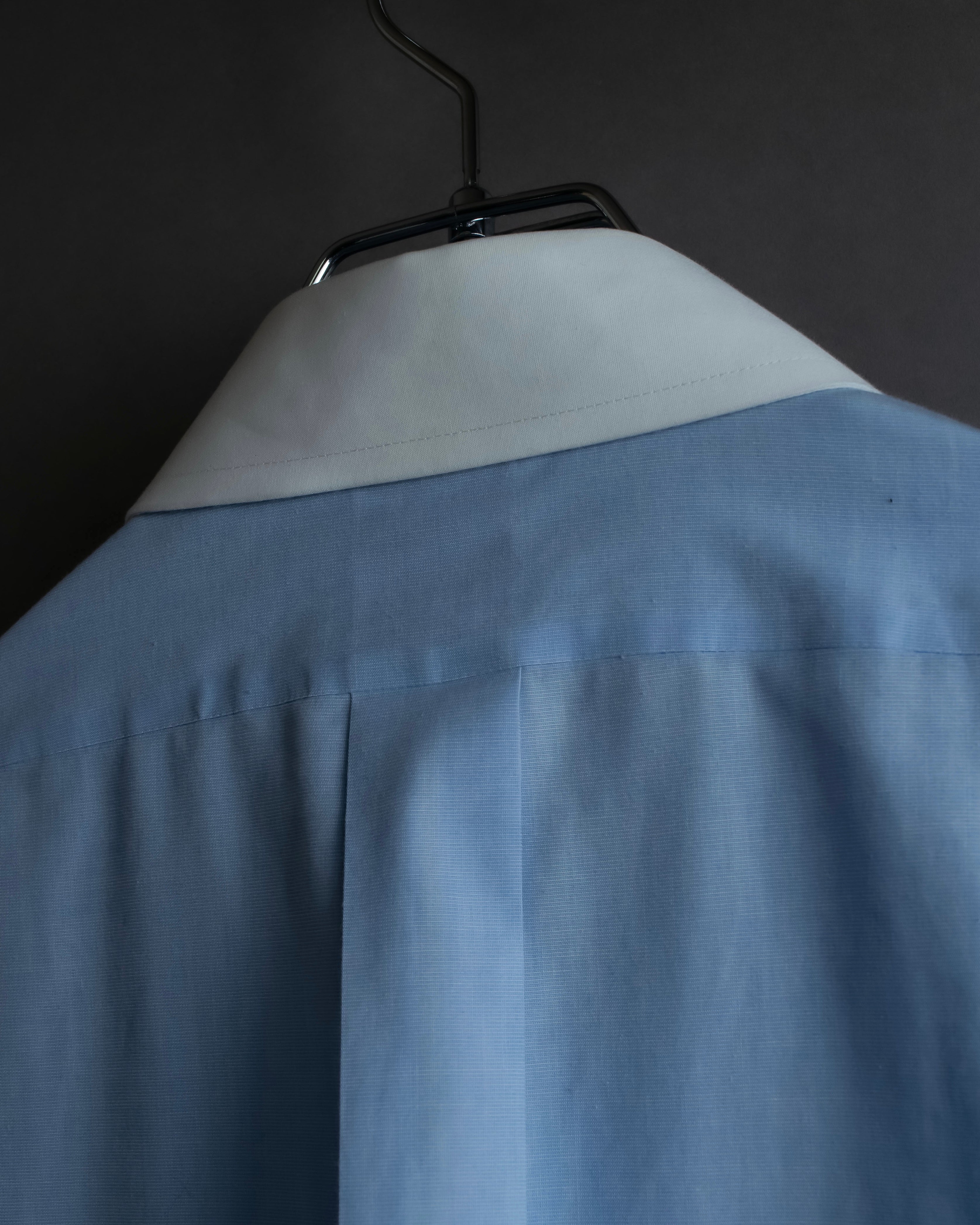 "BROOKS BROTHERS" Large cuffs design cleric oversized shirt