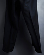 "YVES SAINT LAURENT" Strongly tailored shaped wool set up