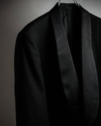 "CHRISTIAN DIOR MONSIEUR" Classical tailored Zegna base satin tuxedo set up