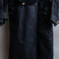 "LOUIS VUITTON" Metal button detailing belted trench coat