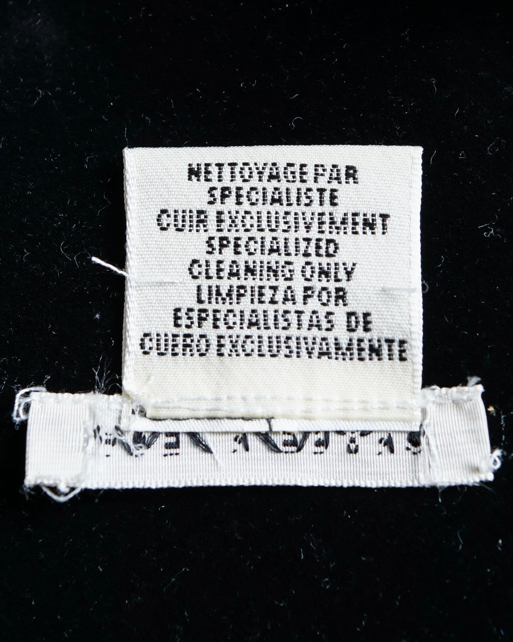 "HERMES" Silk cloth docking leather waist mark belt