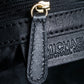 "MICHEAL KORS" Crescent fringe leather braided design shoulder bag