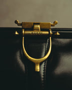 -SPECIAL- “GUCCI” 2012-2016 crossover-era crest studded doctor bag