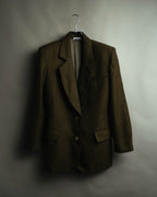 "MISSONI DONNA" 90's Textured knit tailored jacket