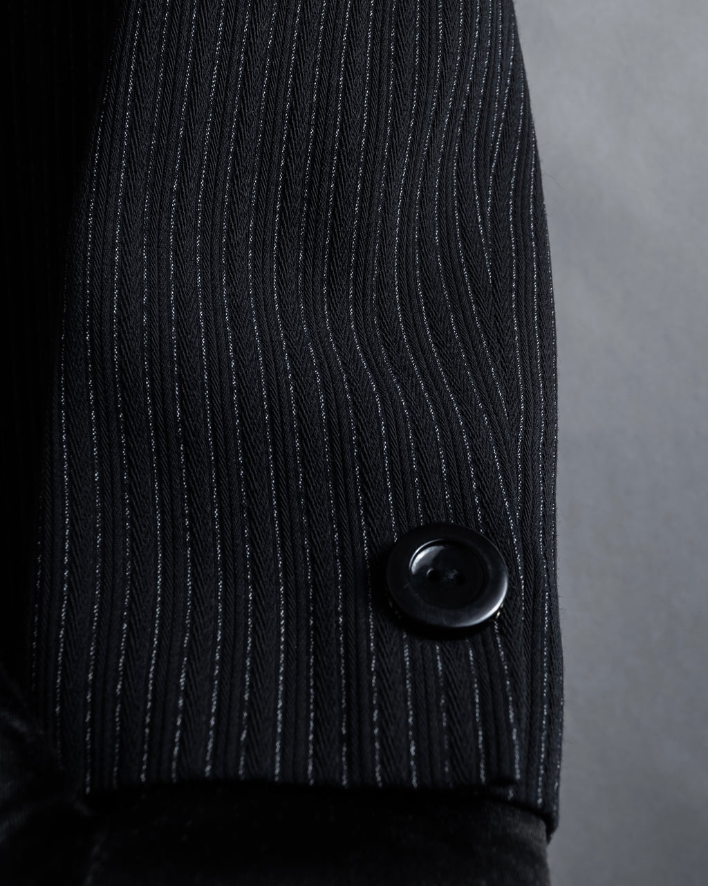 “Christian Dior” 90’s pinstriped four-button long tailored jacket