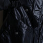 "BURBERRY Black Label" Checked nylon gather hooded blouson