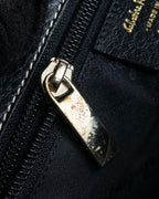 "Salvatore Ferragamo" Gancini motif design leather one-handle bag