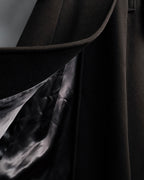 "MAX&Co." 90's Classic maxi-length angora mix long coat