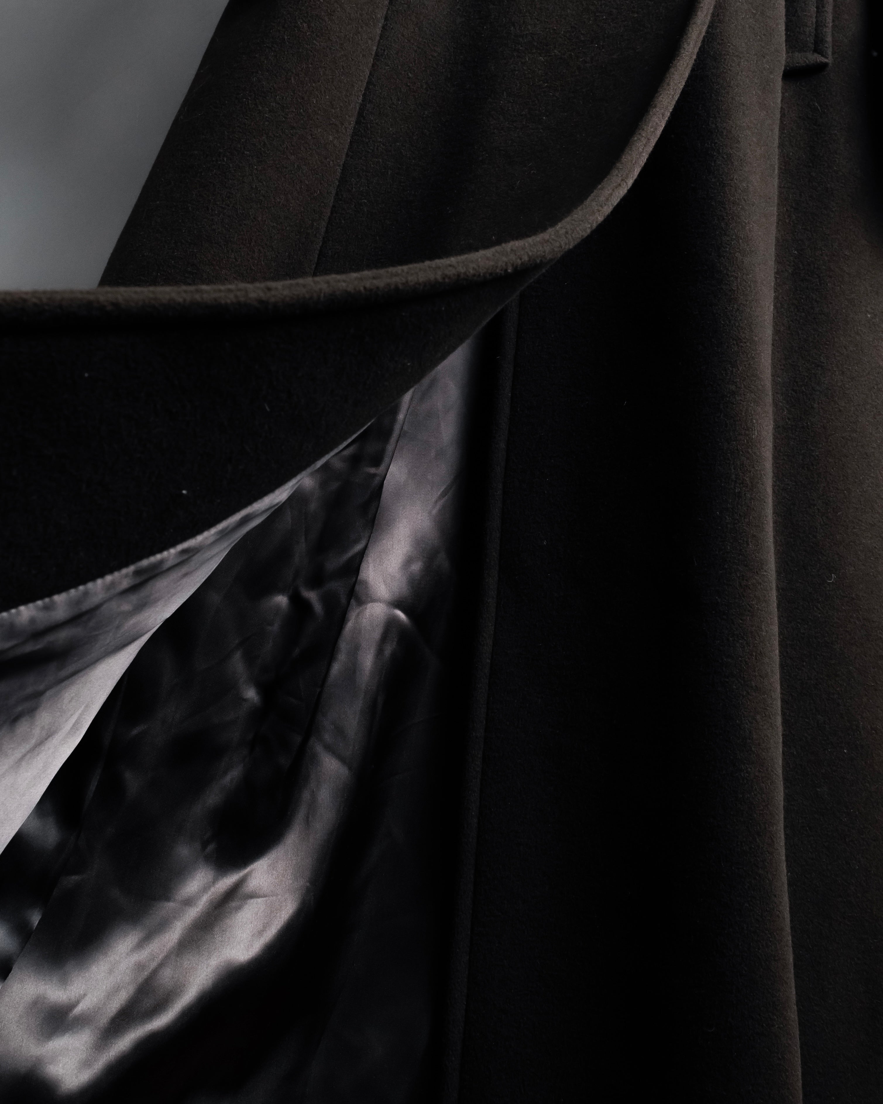 "MAX&Co." 90's Classic maxi-length angora mix long coat