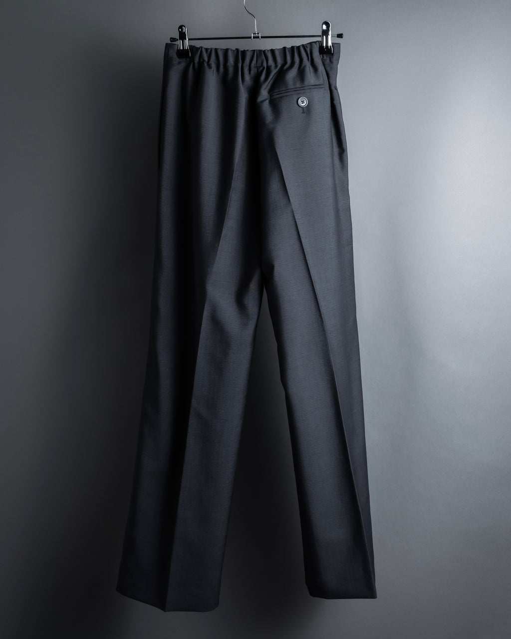 "Acne Studios" Button fly design wide straight slacks
