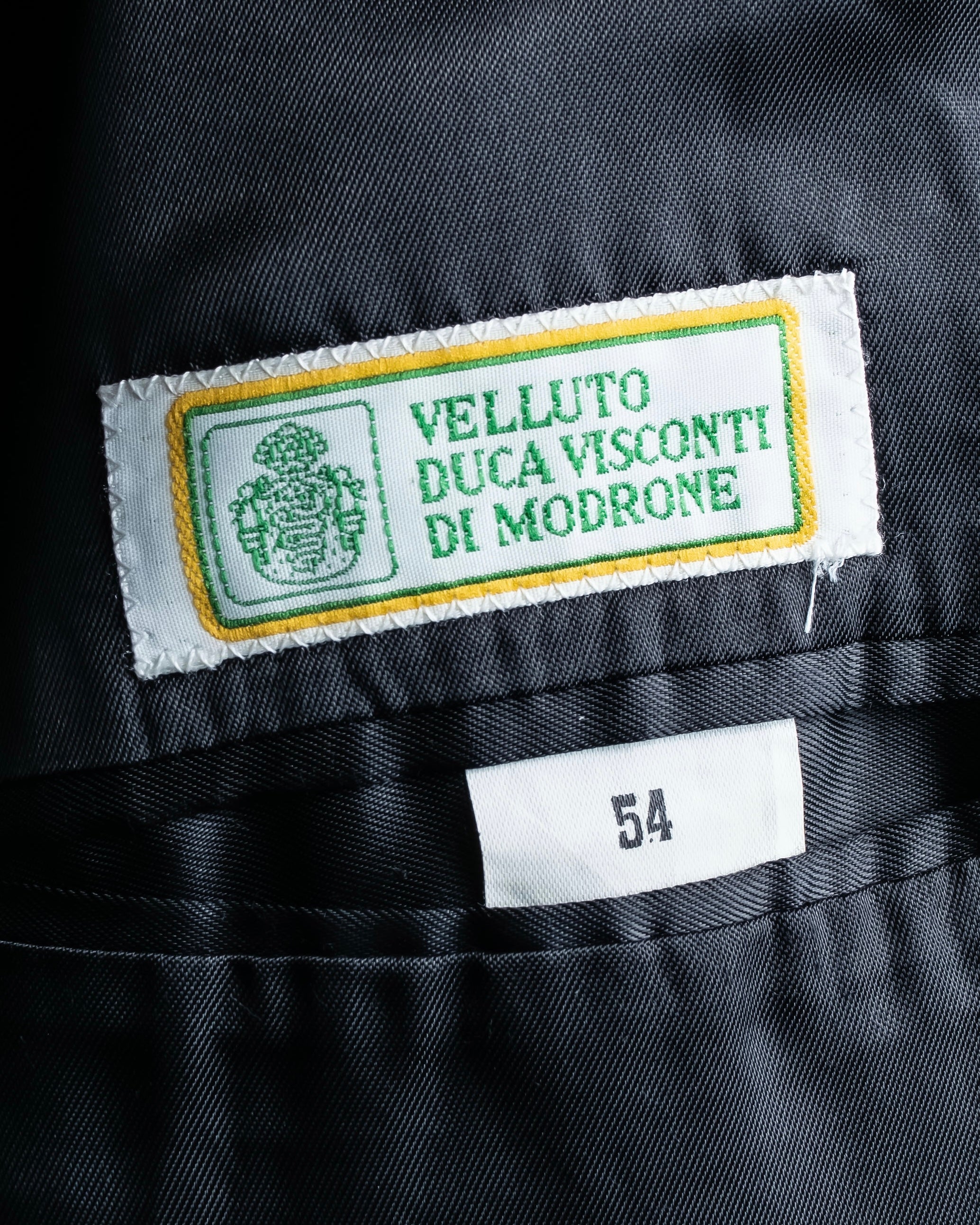 "Vintage beautiful velor tailored jacket"