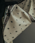 “Christian Dior” 80’s-90’s Cotton paisley border scarf