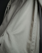 “BURBERRY BLUE LABEL” 2000’s Minimal balmacaan coat