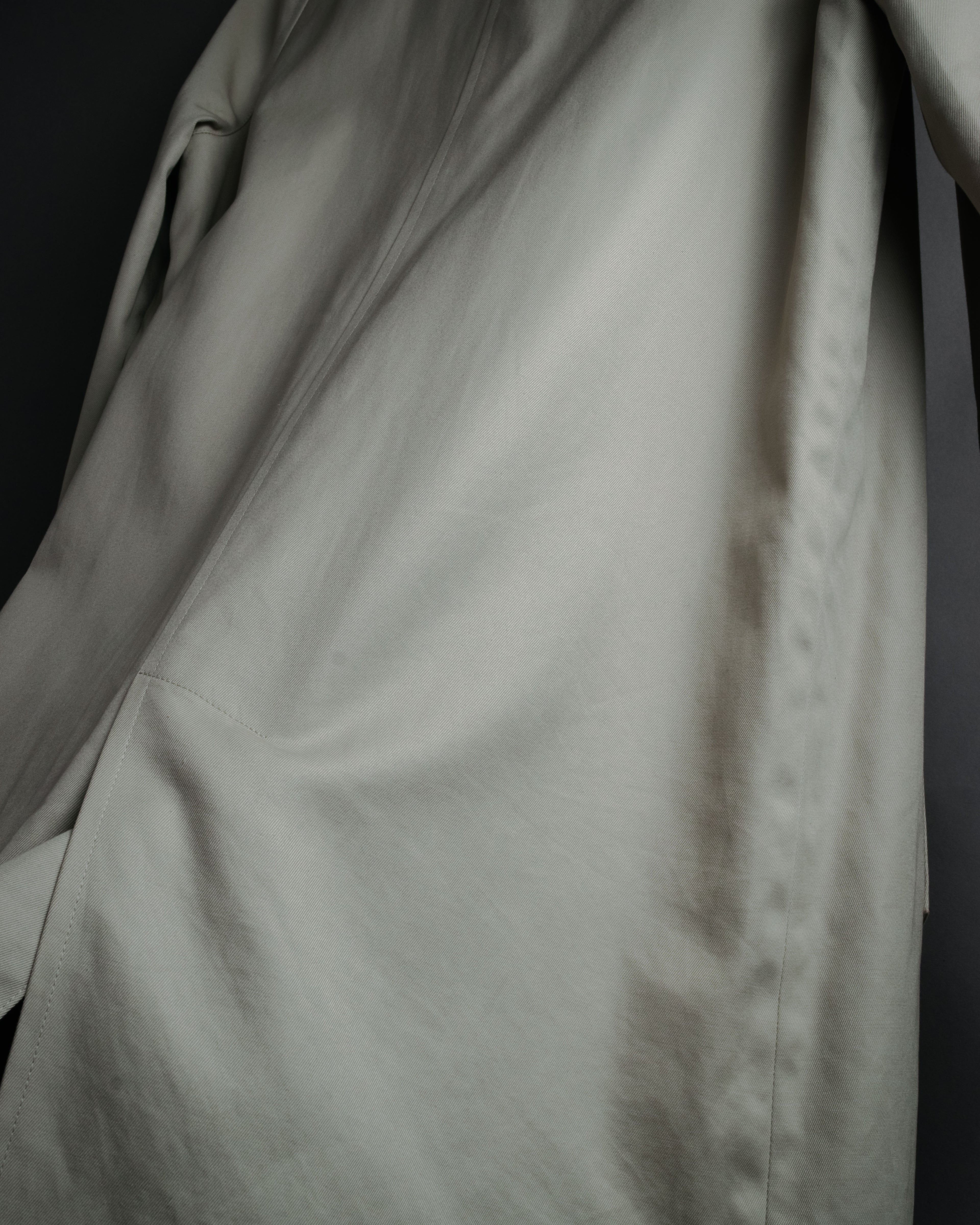 “BURBERRY BLUE LABEL” 2000’s Minimal balmacaan coat