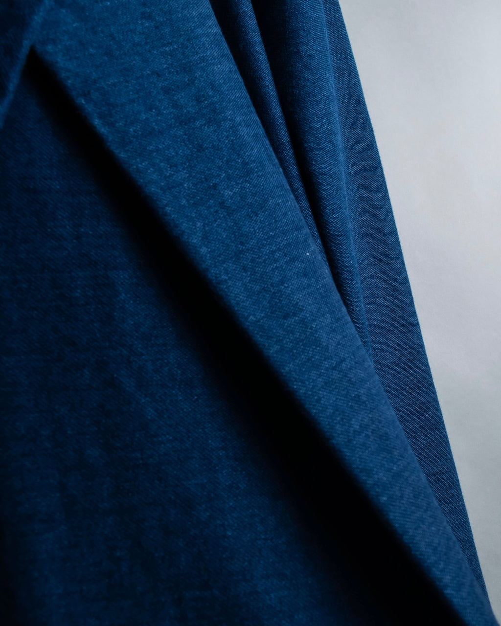 “MM6” front cut designed dennim long pull over