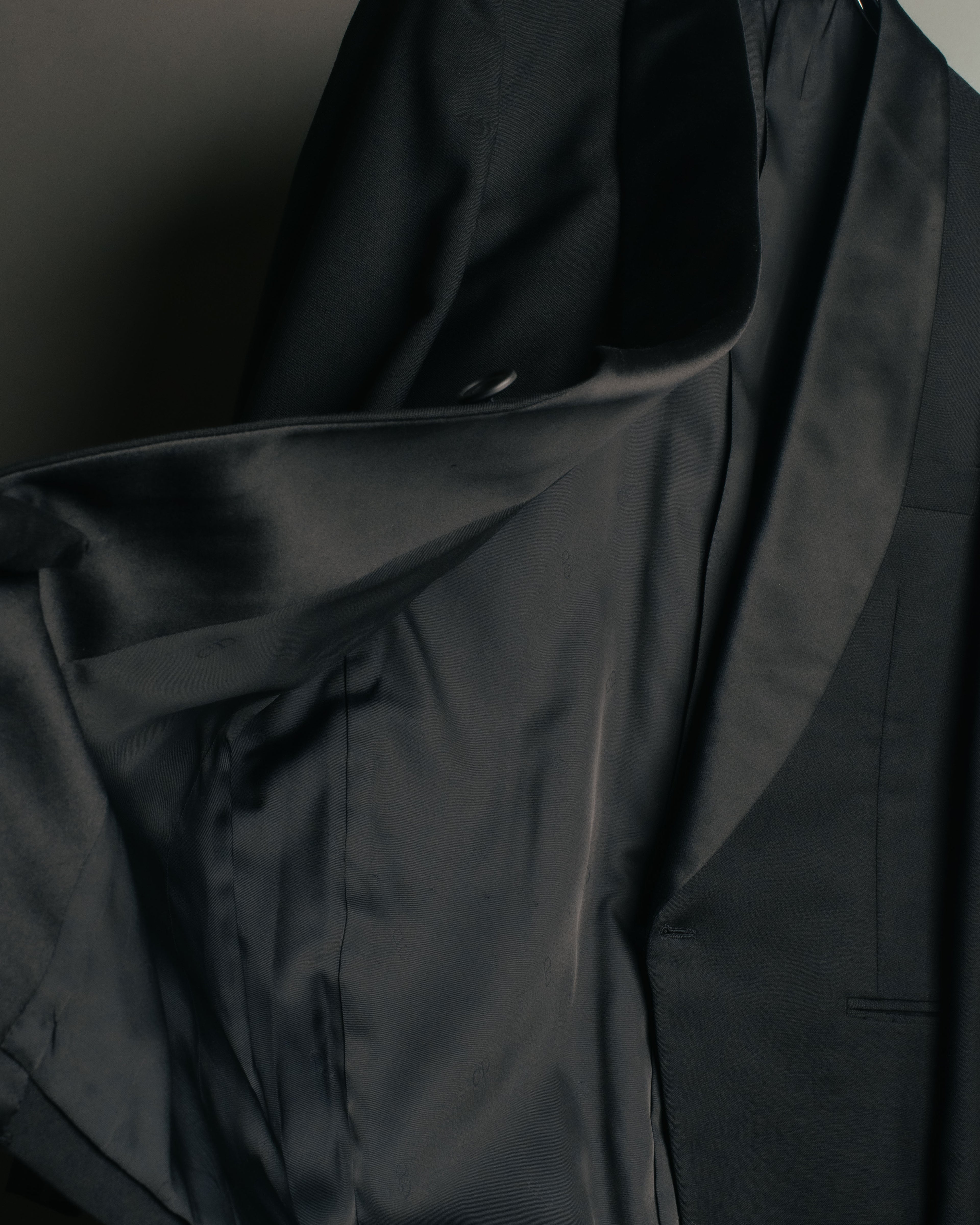 “Christian Dior MONSIEUR” 80’s-90’s Classic black tuxedo set-up