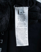 "John Galliano" Tie motif trompe l'oeil design pullover