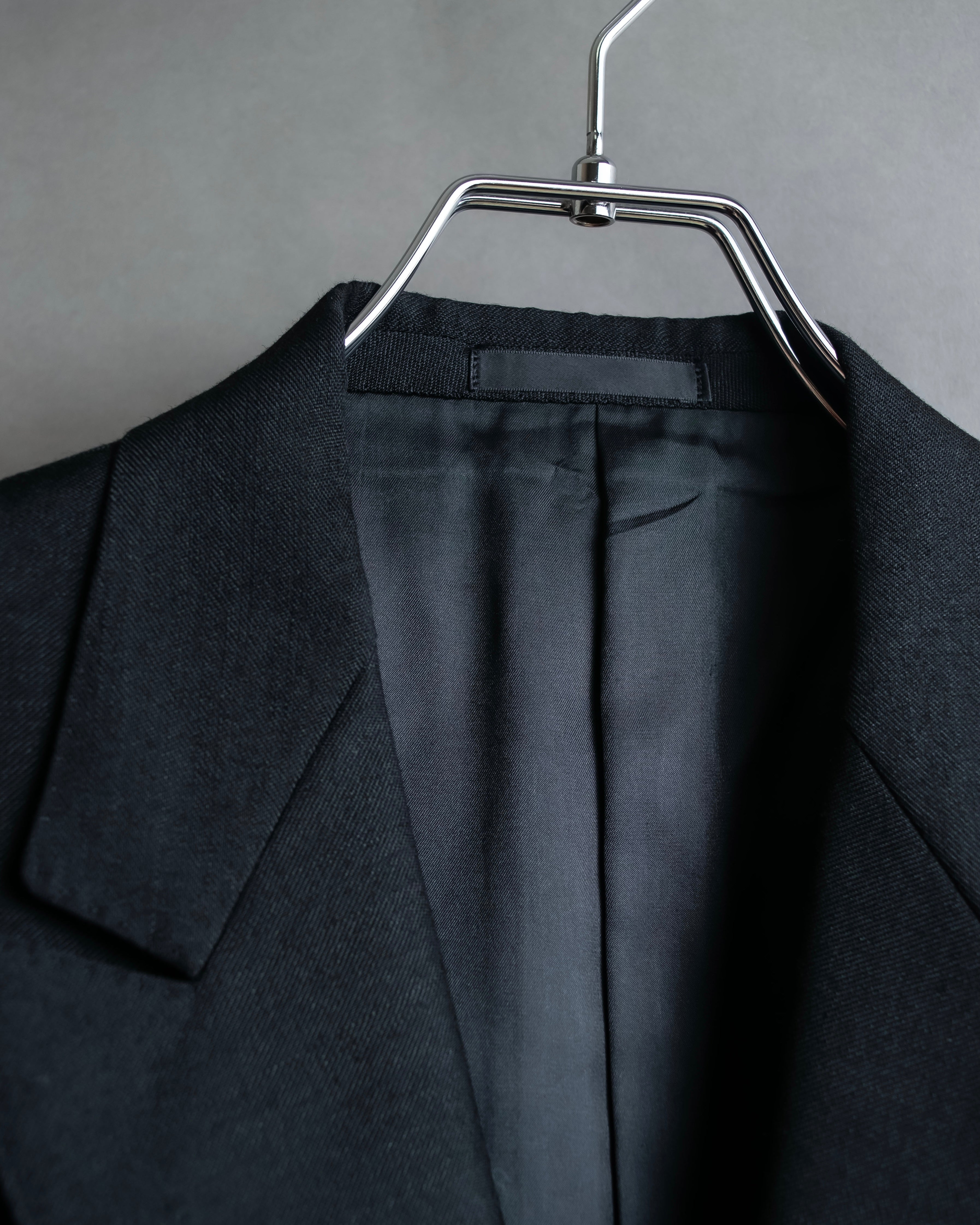"BURBERRYS" Mohair mix classical tailored three-piece suit