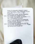 "MAISON MARGIELA" Offwhite color quilted padded oversized tailored coat