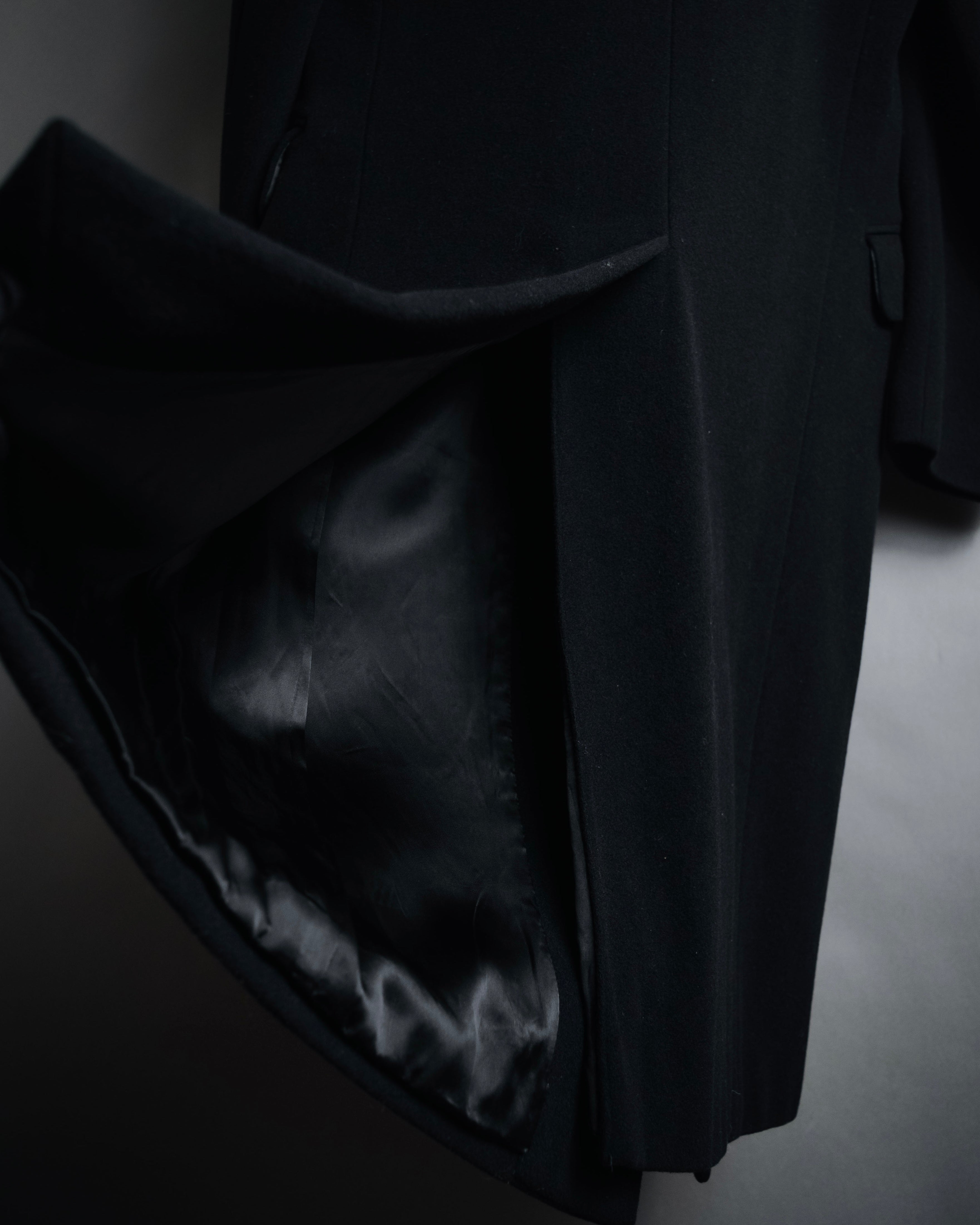 "FENDI" 00’s virgin wool chesterfield coat