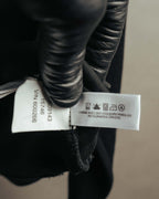 -MOOD Vintage Collections- 00’s Minimal black supima cotton knit