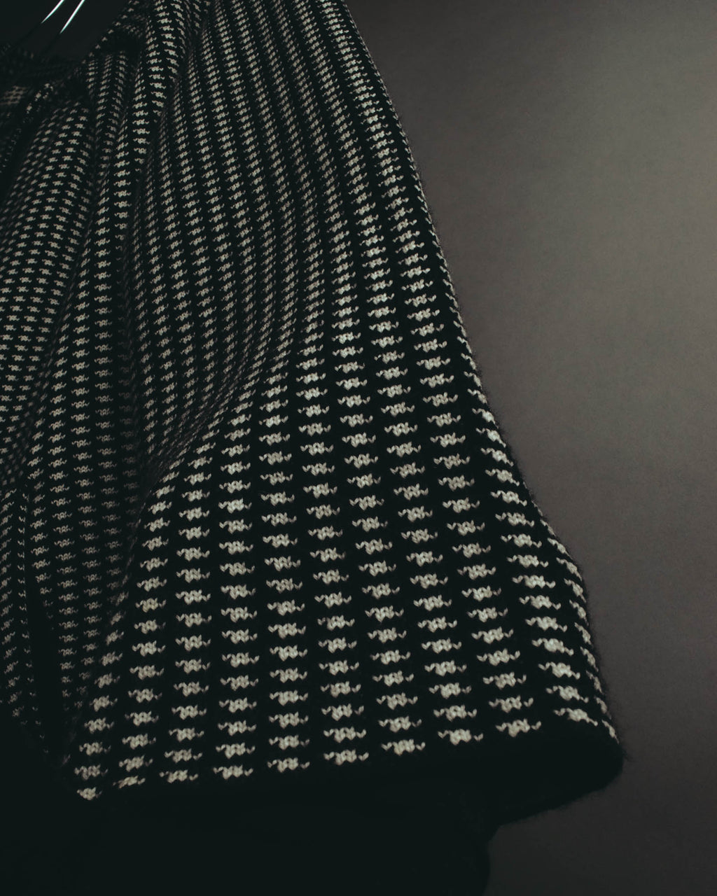 "Christian Dior" 00's Textured wool knit coat