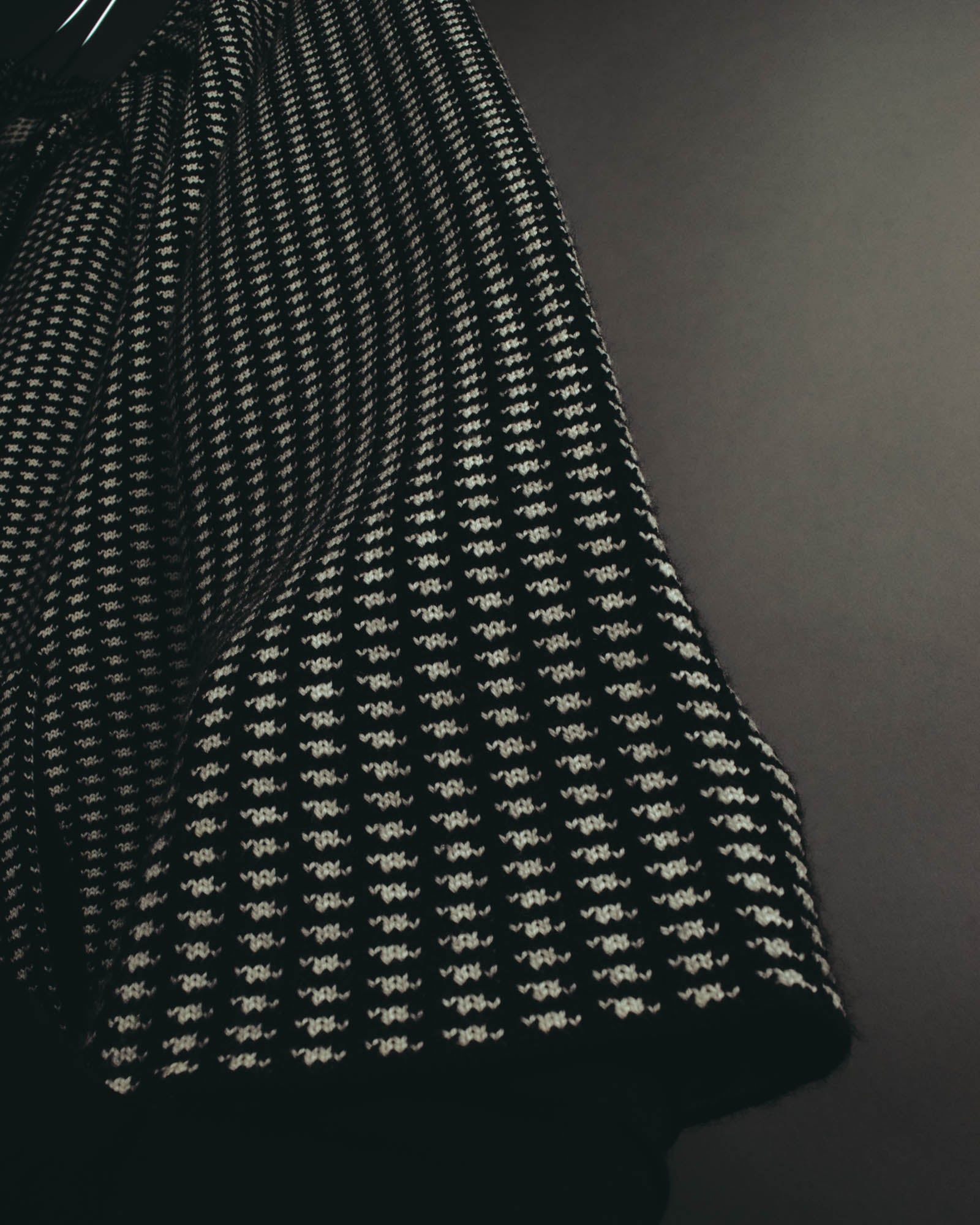 "Christian Dior" 00's Textured wool knit coat
