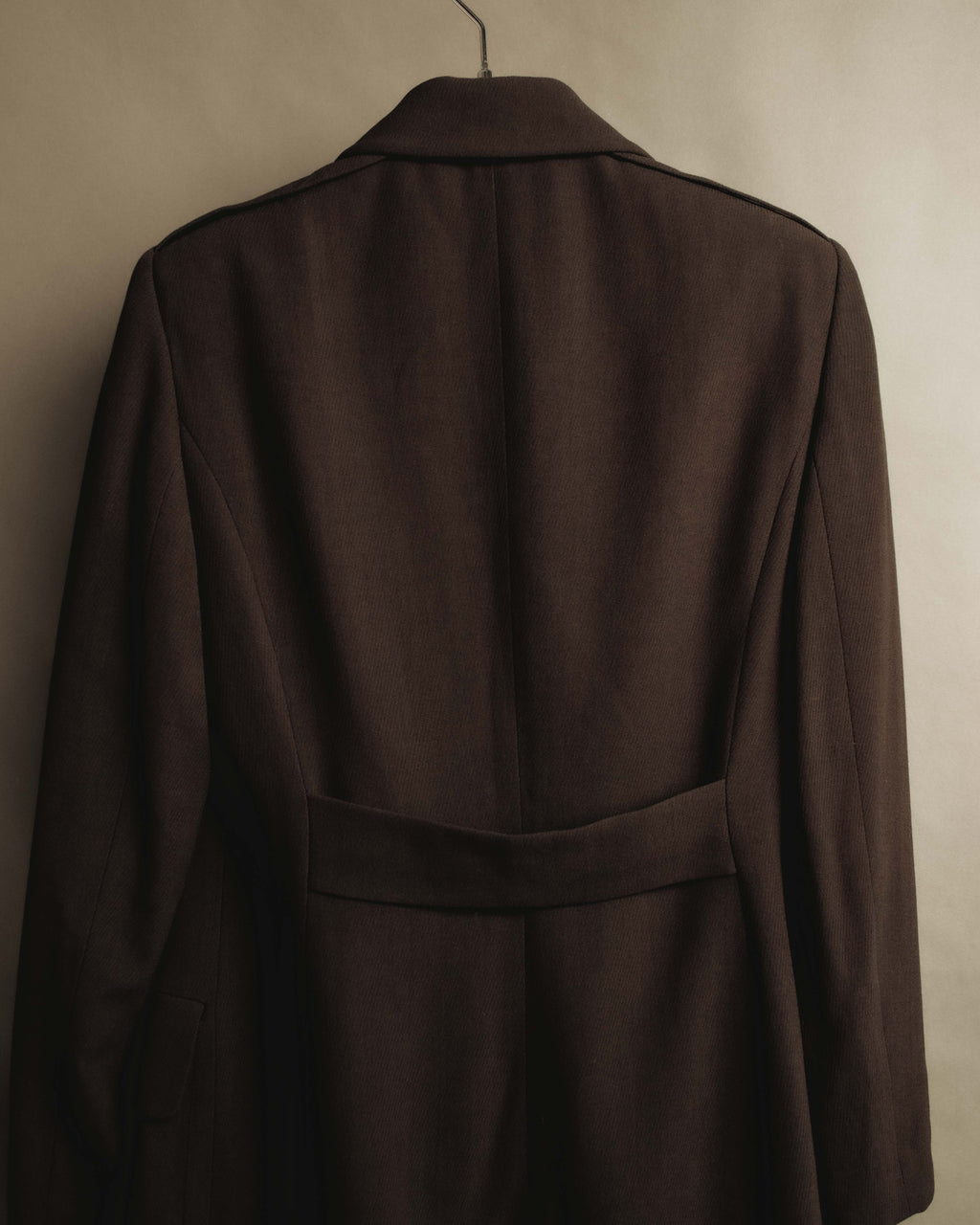 "GUCCI" 90's Classically tailored double-breasted coat