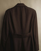 "GUCCI" 90's Classically tailored double-breasted coat