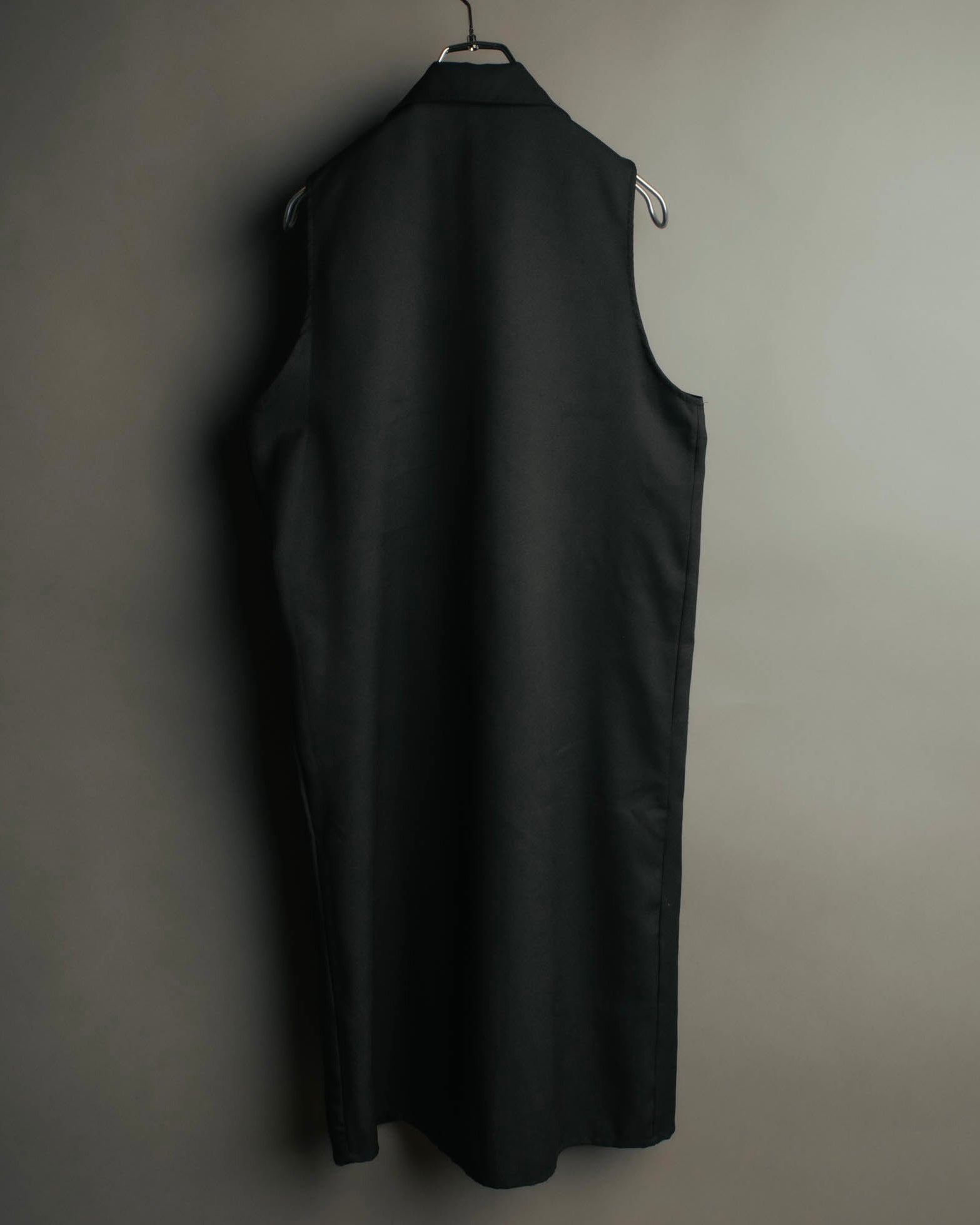 "Jean Paul GAULTIER" 80's-90's Avant-garde sleeveless long gilet coat