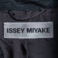 "ISSEY MIYAKE" Different material switching design shape pattern tailored jacket