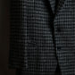 "GIORGIO ARMANI" Twill houndstooth pattern tailored jacket