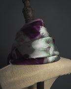 "Christian Dior" Abstract floral marbled print scarf