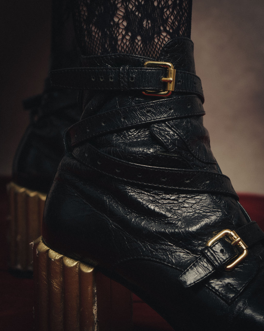 -SPECIAL- “Dior” 2021 Cruise Dior mission crinkled lambskin boots