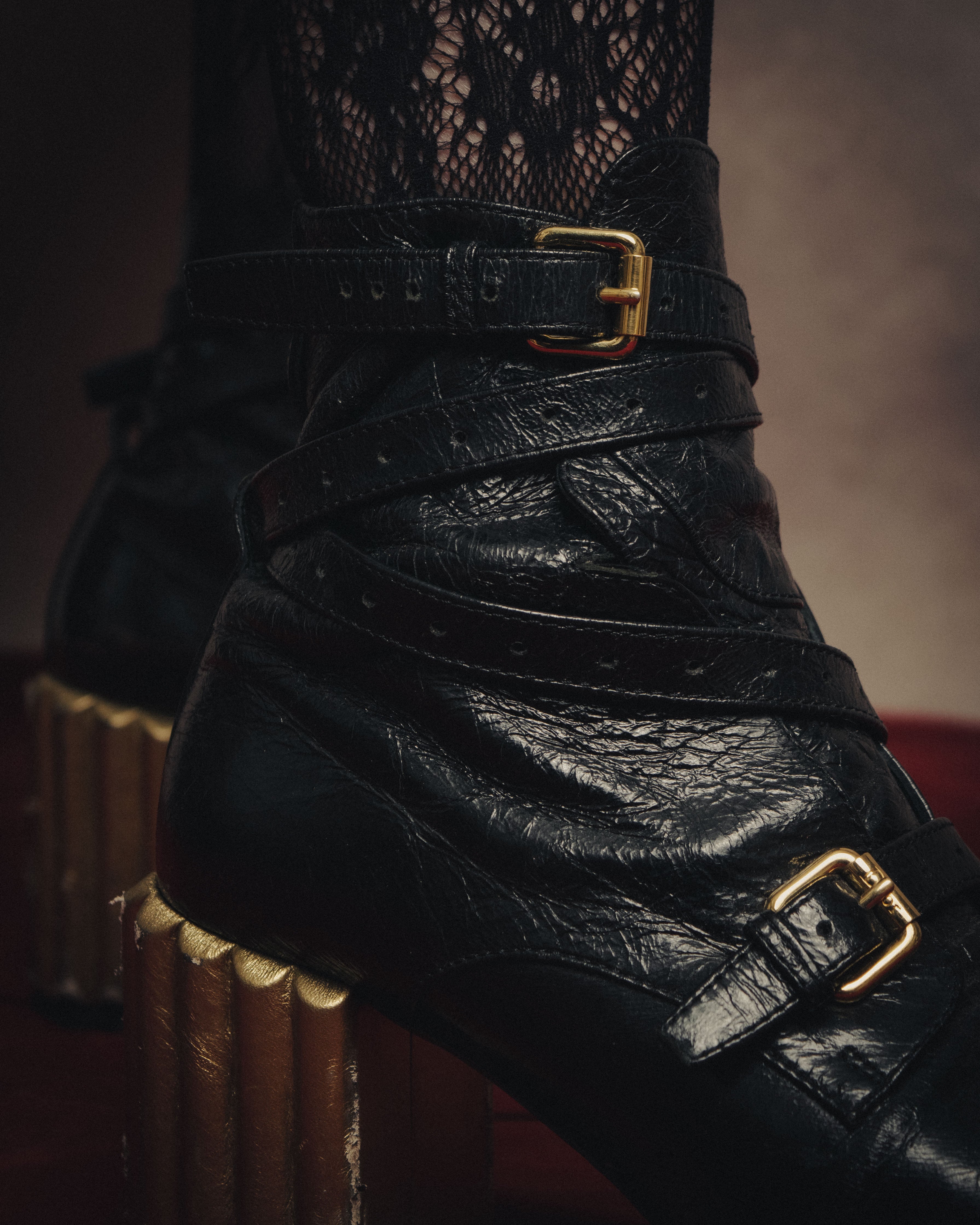 -SPECIAL- “Dior” 2021 Cruise Dior mission crinkled lambskin boots