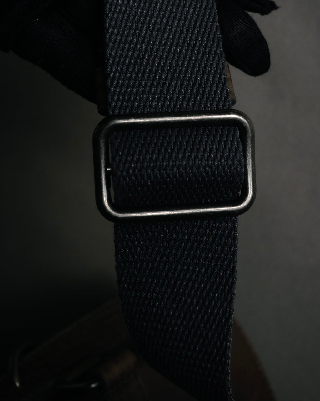 "DOLCE & GABBANA" 00’s-10’s Grained leather canvas-lined satchel bag