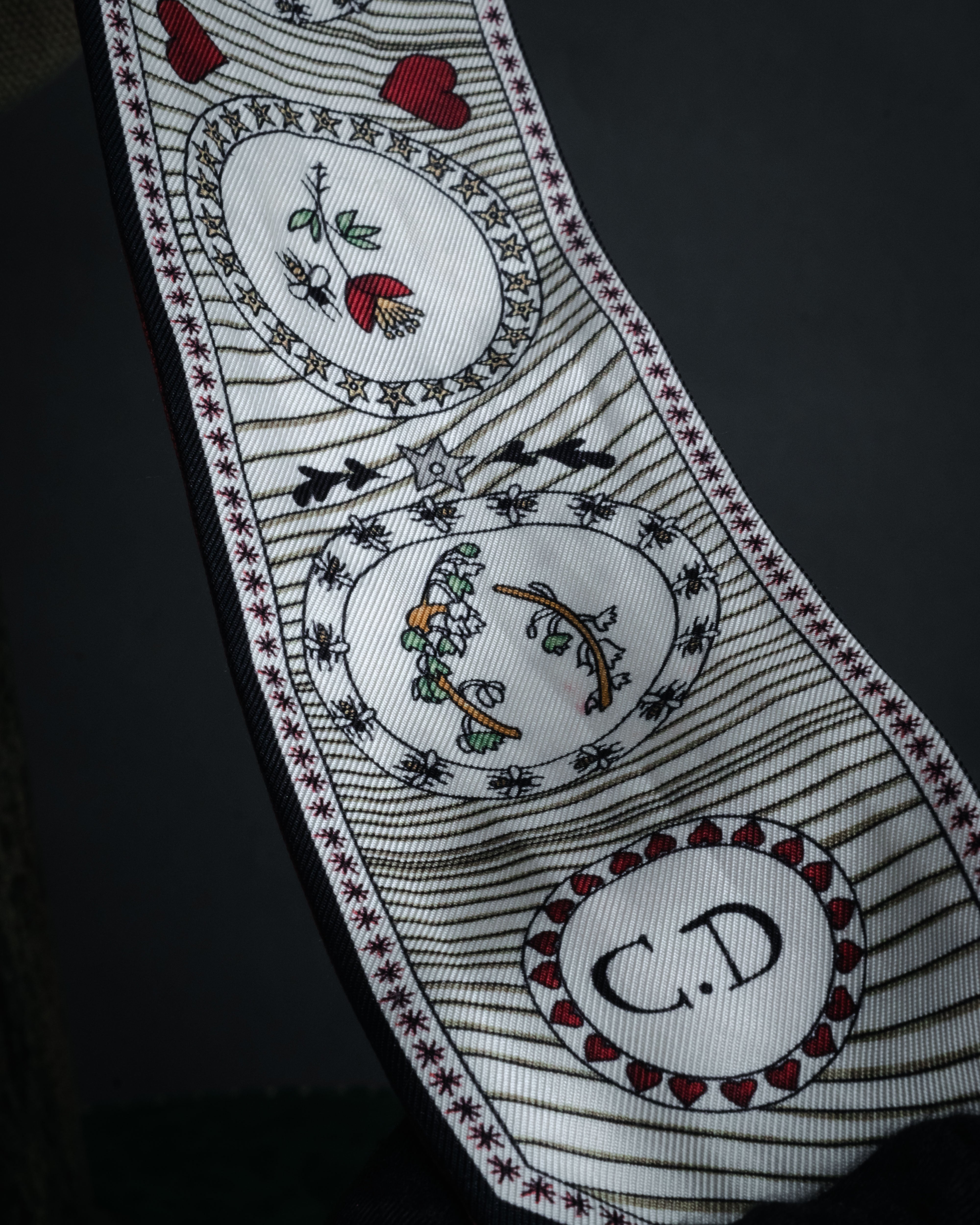 Christian Dior” 2018-2022 Tarot motif silk mitzah scarf – MOOD