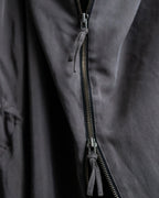 “DOUBLE STANDARD CLOTHING” Designed sleeve hooded middle coat