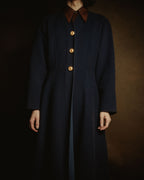 –SPECIAL– "Christian Dior" 80’s-90’s architectural coat dress