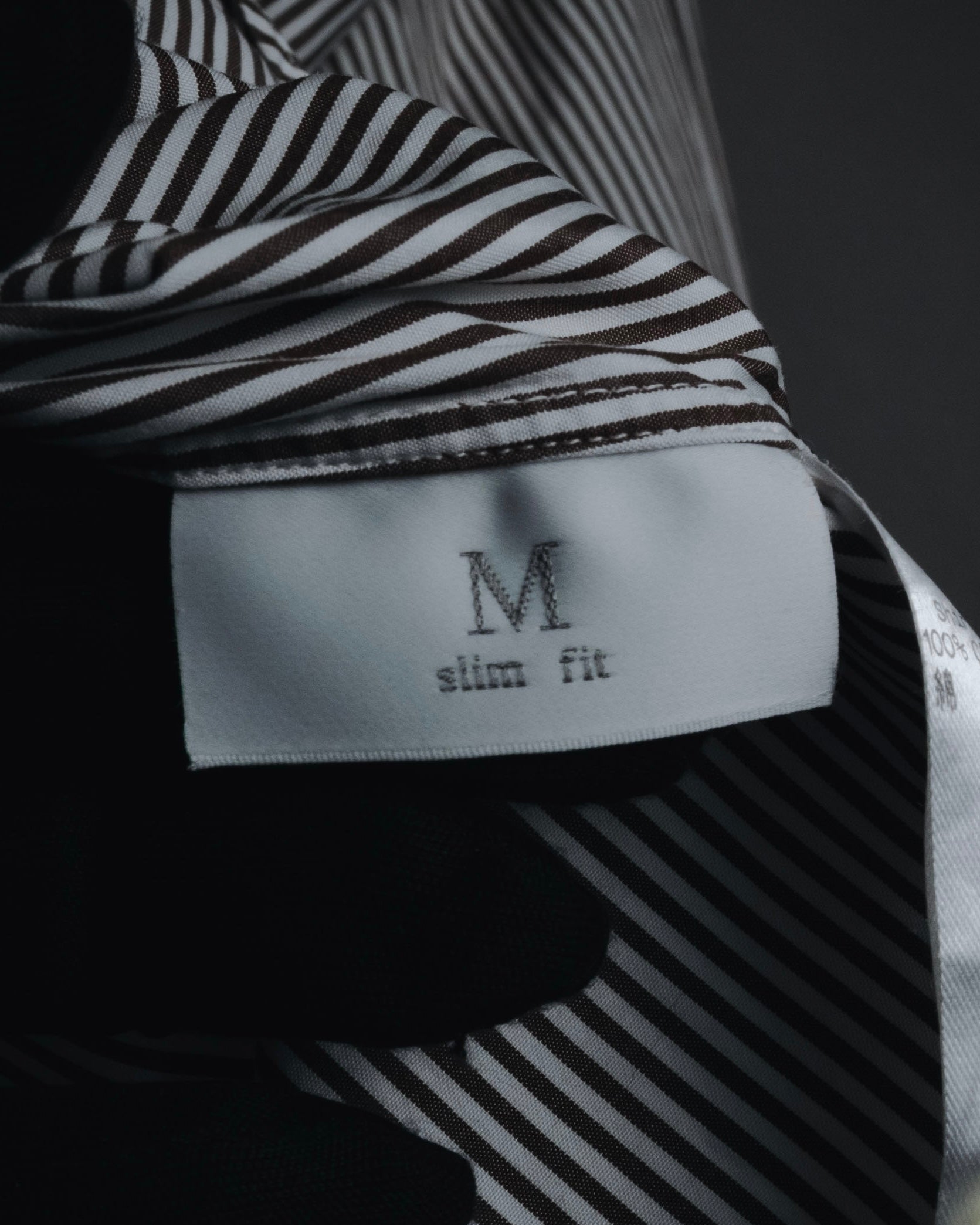 "Ermenegildo Zegna" 2010’s mother-of-pearl button london stripe shirt