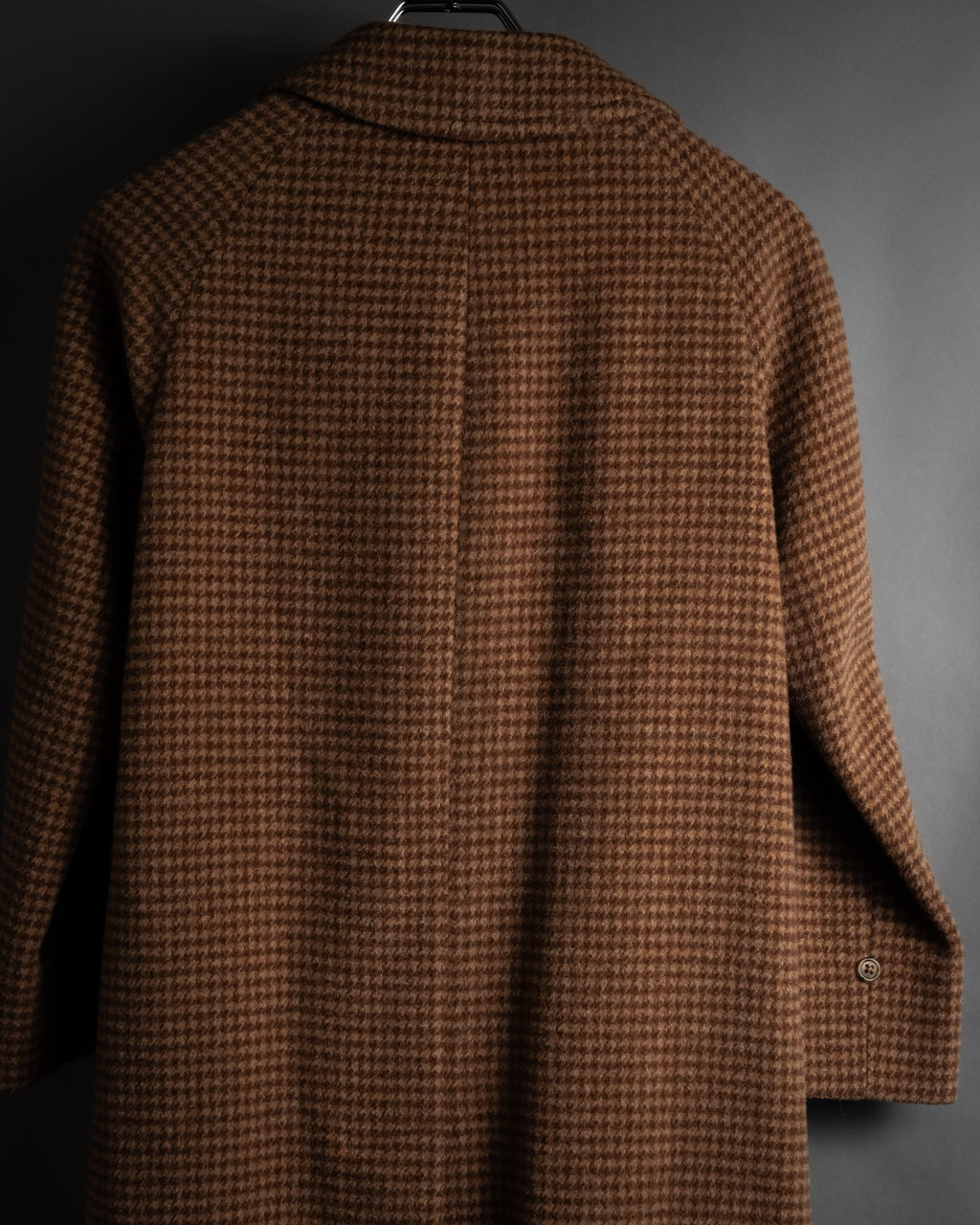 "Burberrys" 80’s-90’s Belted tweed check coat