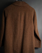 "Burberrys" 80’s-90’s Belted tweed check coat