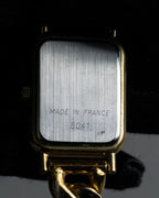 "LOEWE" 90's Square forum relief design watch