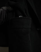 "Chloe" Peak lapel classically tailored chester coat